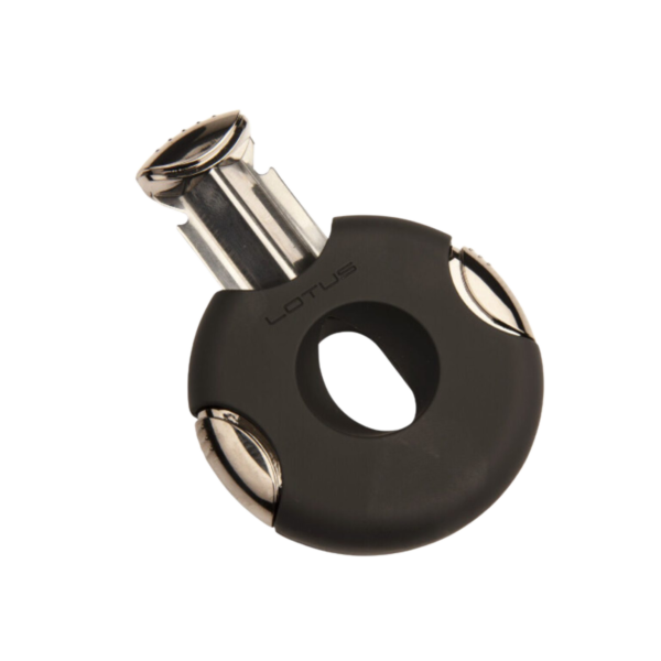 LOTUS METEOR V-CUTTER ROUND 70RG CIGAR CUTTER BLACK (CUT1401)