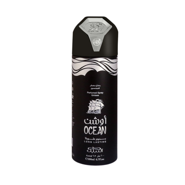 NABEEL PERFUMED BODY SPRAY 200ML OCEAN (UNISEX) PCS
