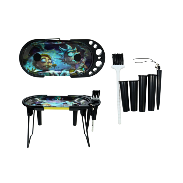 TRIPPY JOINT ROLLING TRAY CONSOLE SET (GLA42)