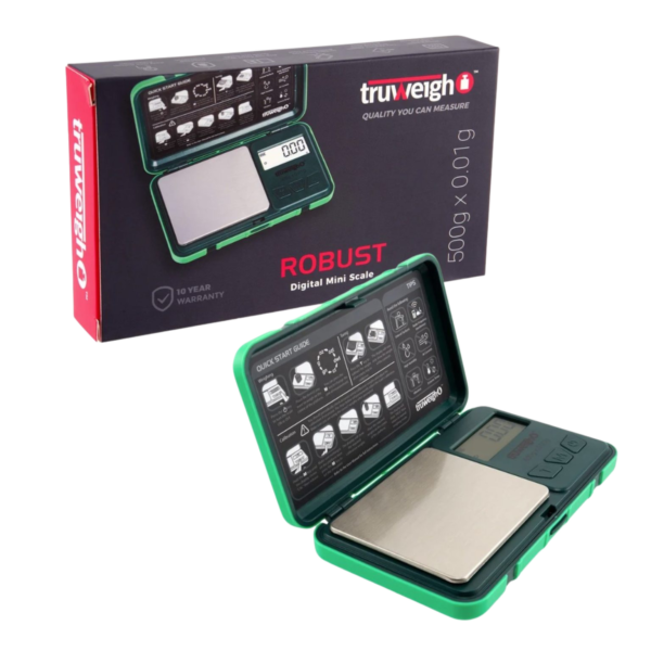 TRUWEIGH SCALE ROBUST 500G X 0.01G GREEN
