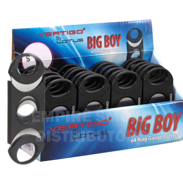 VERTIGO BIG BOY CIGAR CUTTERS-BOX OF 24